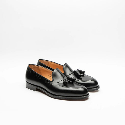 Mocassins a pampilles Crockett and Jones Cavendish 2 en veau noir