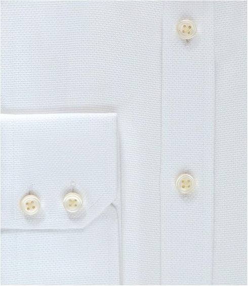 HAWES & CURTIS Chemise Homme Formelle Cintrée en Tissu Façonné