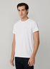 T-Shirt a manche courte hackett blanc homme